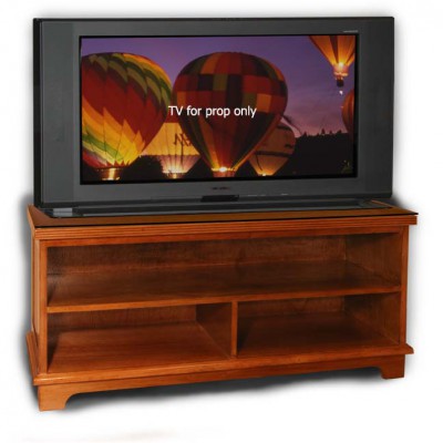 Chasco Cottage Wide Screen TV Console with Glass Top