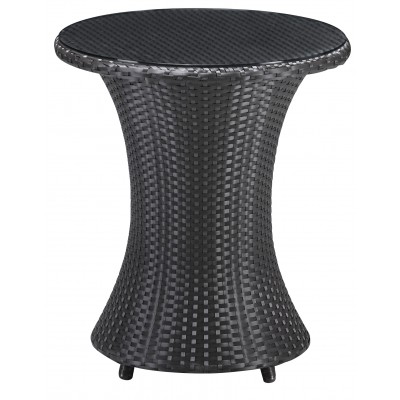ZUO Outdoor Cabo 23 in. Wicker Bistro Table