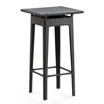 ZUO Outdoor Railay 23 in. Wicker Bar Table