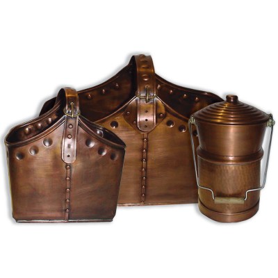 Cauldron Basket Set - Pure Copper