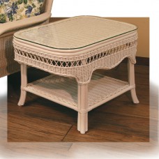 Chasco Mystic Isle End Table with G!ass Top