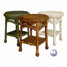 Chasco Sanibel Resin/Alum Round End Table