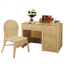 Chasco Desk with File Drawer and Chair Set