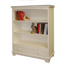 Chasco Cottage Large Bookcase with Glass Top