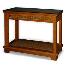 Chasco Cottage RTA Hallway Table with Glass Top
