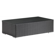 ZUO Outdoor Cartagena Espresso Wicker Coffee Table