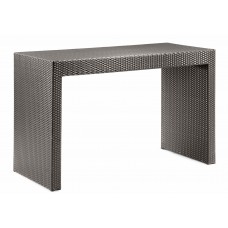 ZUO Outdoor Agadir 63 x 27 in. Wicker Bar Table