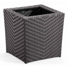 ZUO Outdoor Cancun Wicker Short Planter